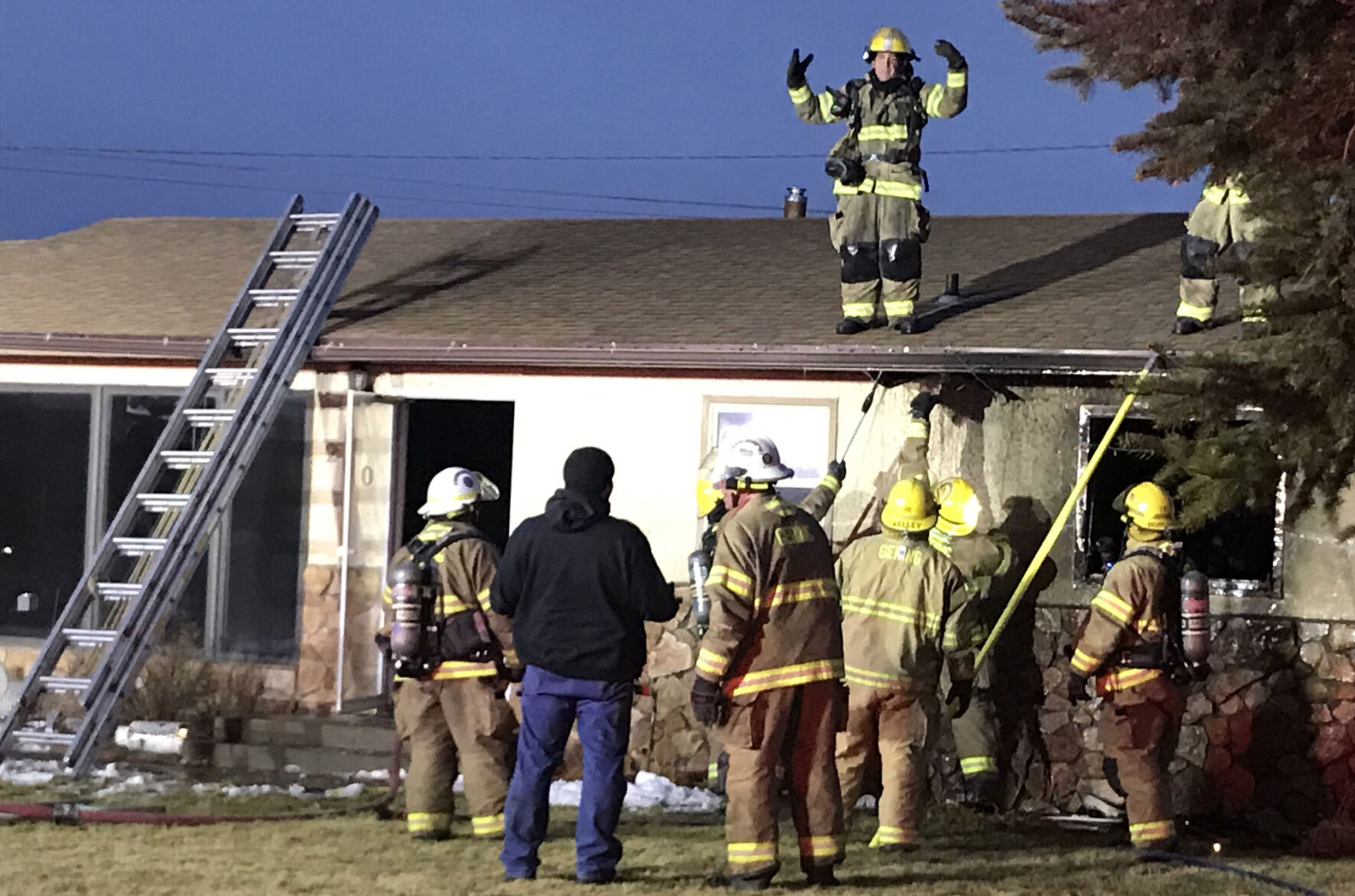 PHOTOS: Gering House Fire 1-3